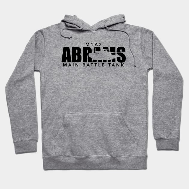 M1A2 Abrams Tank Hoodie by TCP